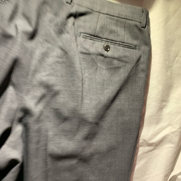 Pure New Wool Pants Size 46L Gray Inseam 34” - Picture 5 of 6